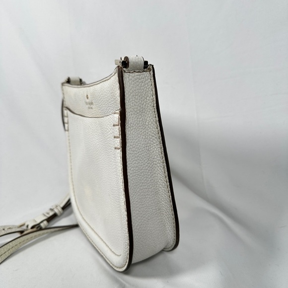 kate spade crossbody leather slim curved design one size white - Picture 13 of 14
